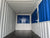 CONTENEDOR DE BAR AZUL DE 20 PIES