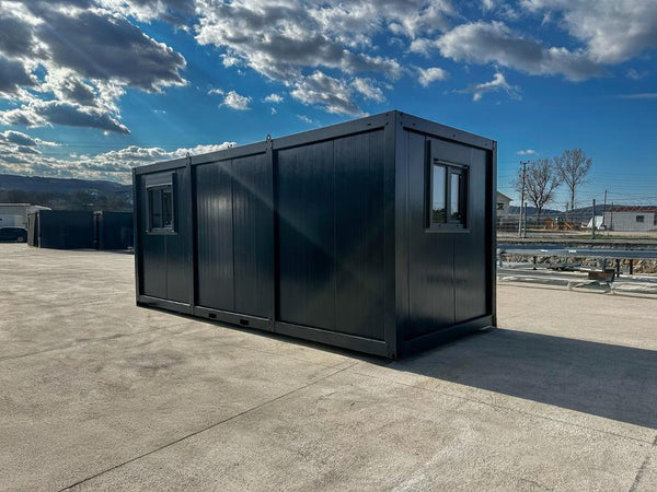 CONTENEDOR DE OFICINA NEGRO 240X600