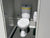 CONTENEDOR SANITARIO DE DOBLE WC (220X120M)